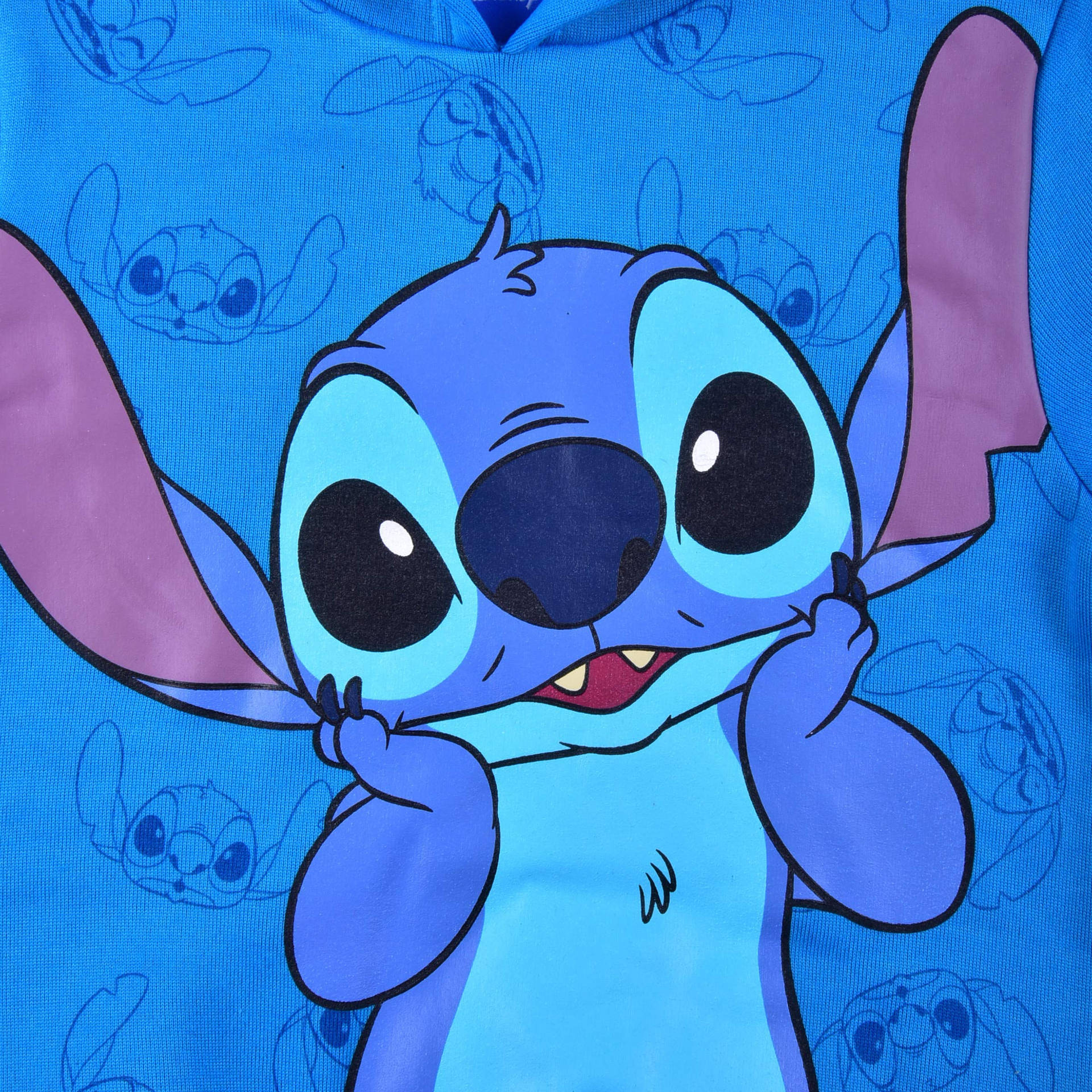 Cute Stitch Galaxy Background