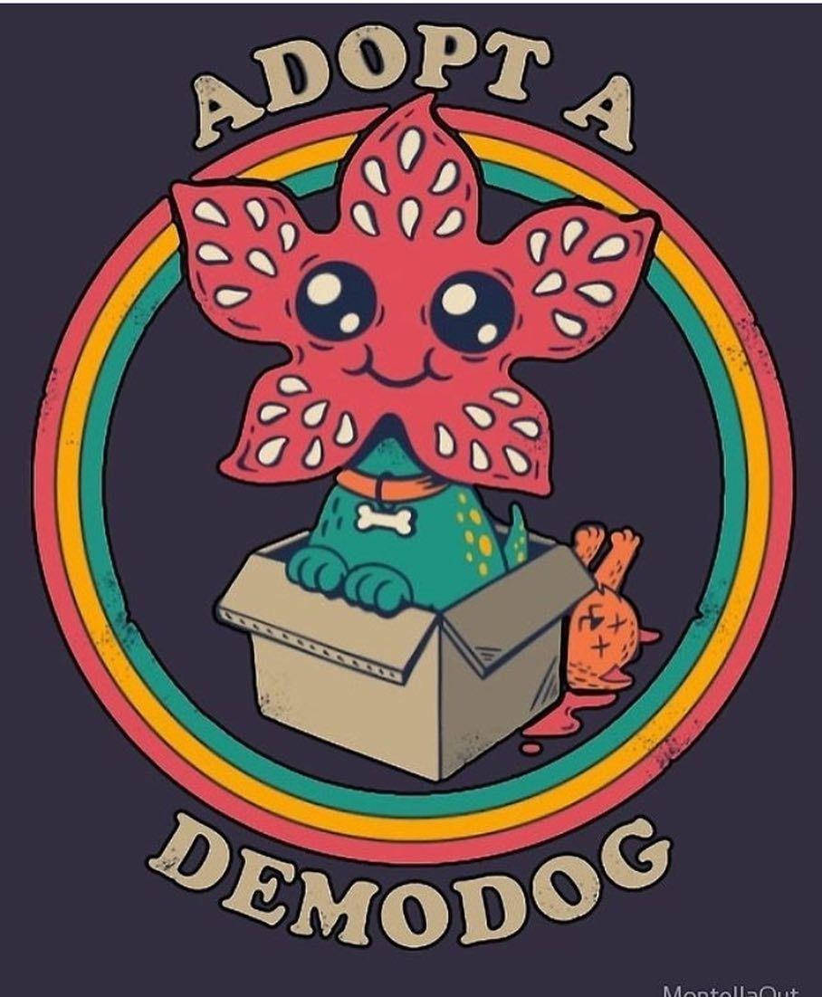 Cute Stranger Things Demodog In Box