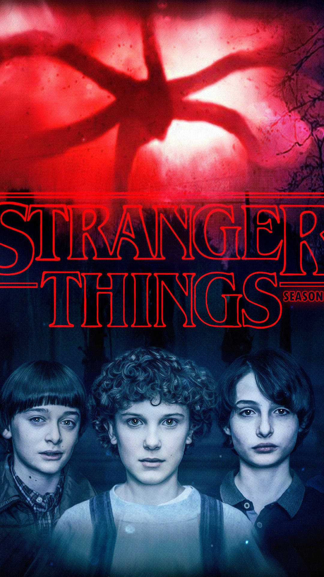 Cute Stranger Things Season 2 Poster Background