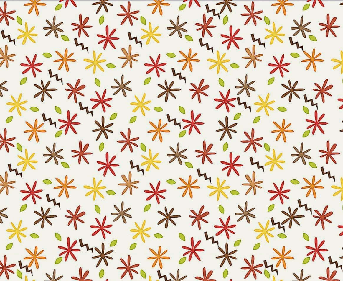 Cute Summer Desktop Abstract Flowers Background