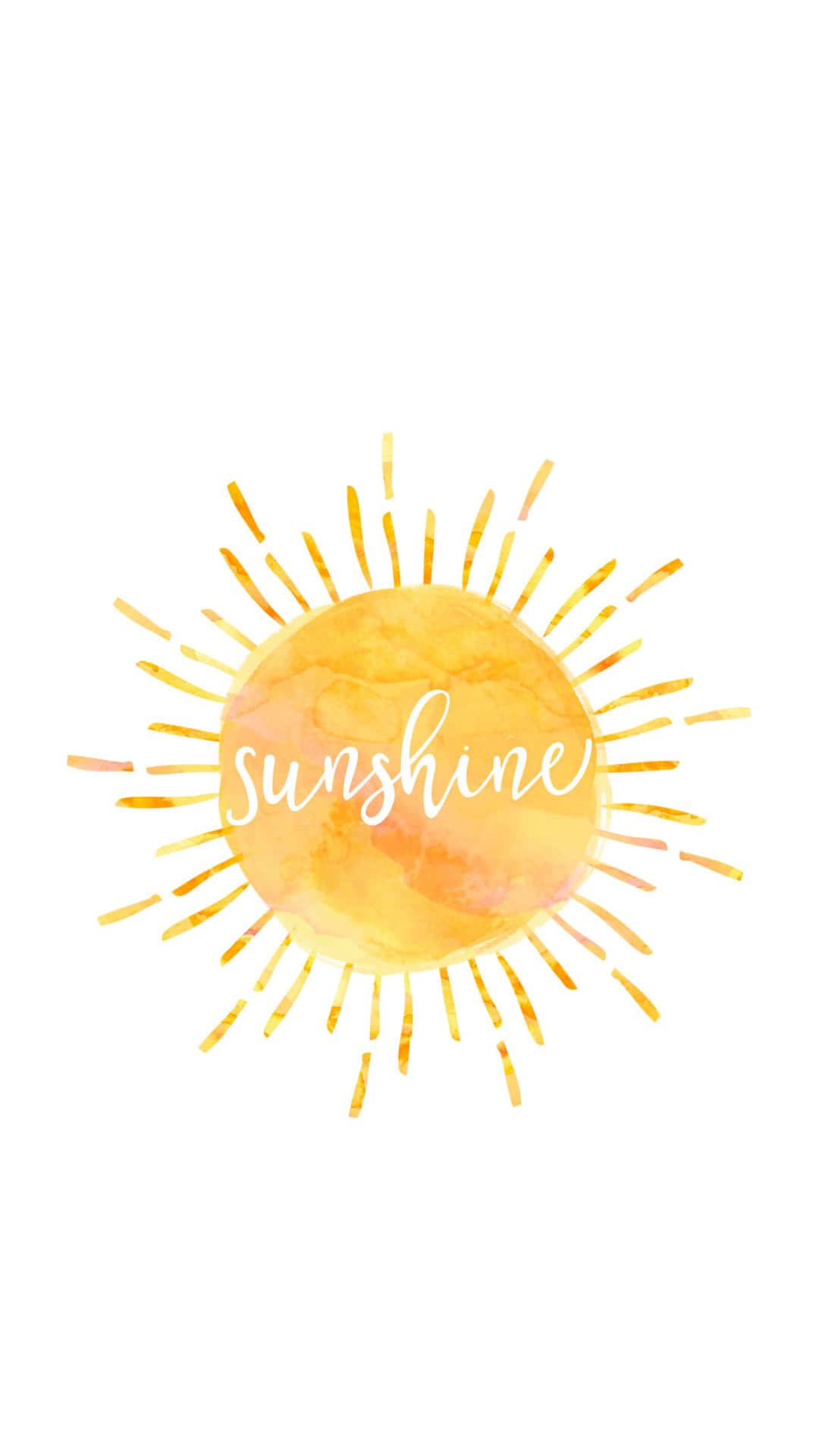 Cute Summer Sunshine Phone Background