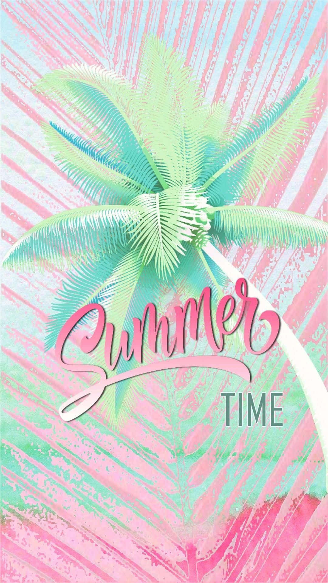 Cute Summer Time Iphone Background