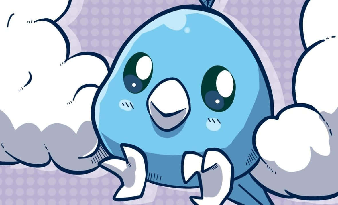 Cute Swablu Background