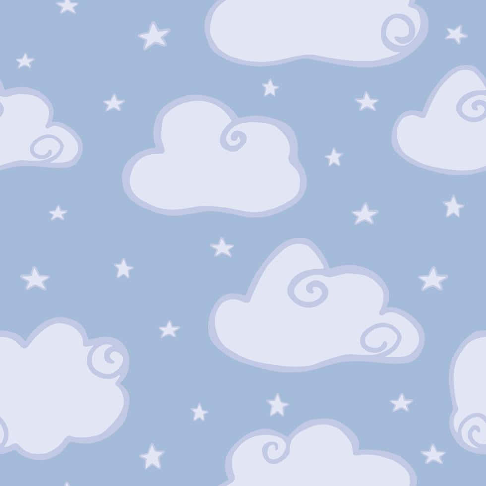 Cute Swirly Cloud Background