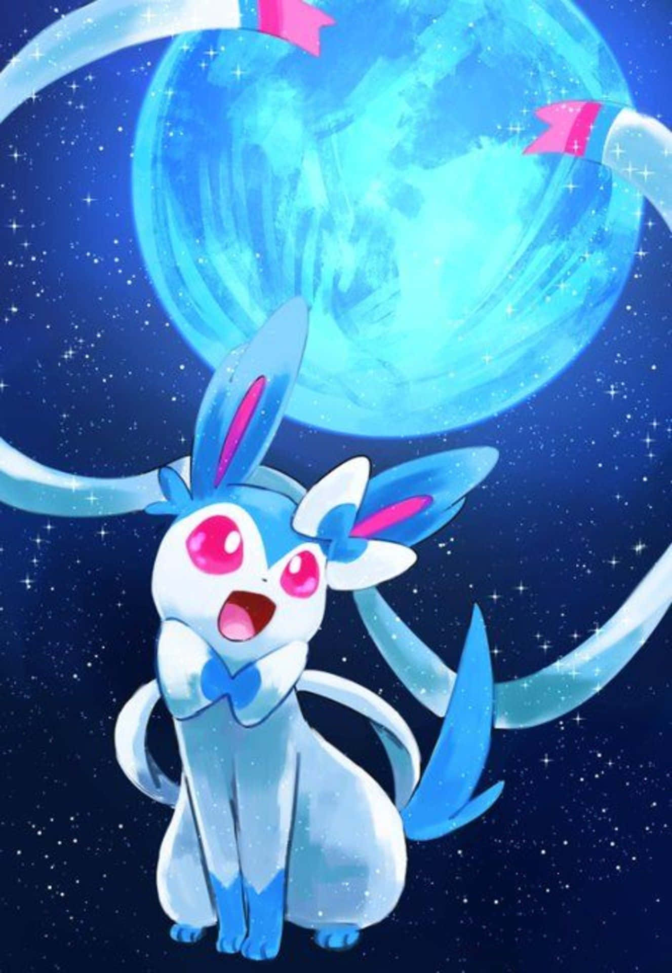 Cute Sylveon 1327 X 1920 Background