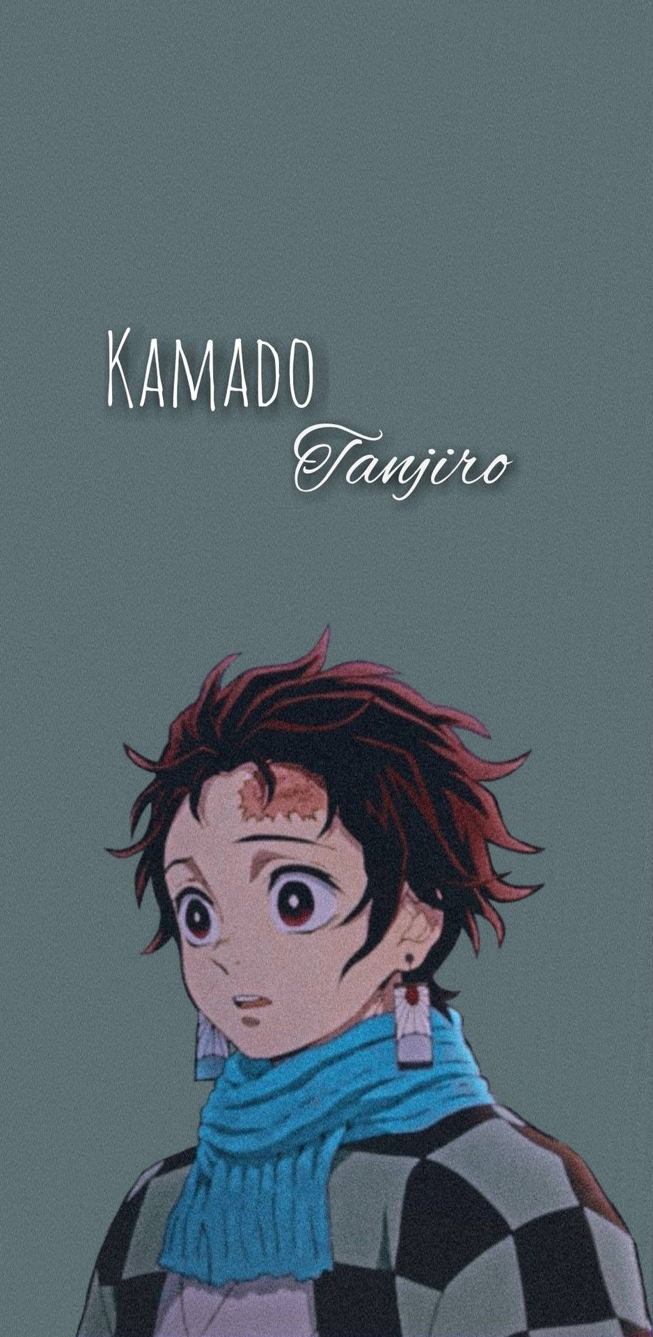 Cute Tanjiro Aesthetic Background Background