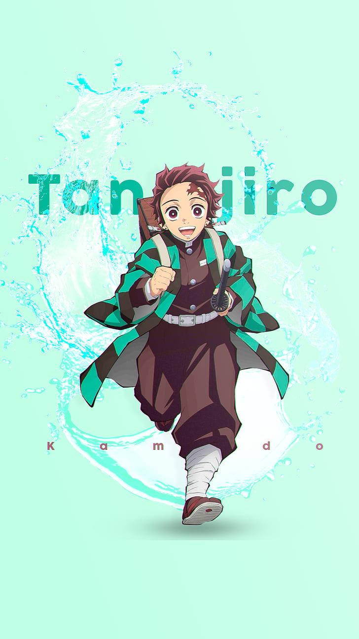Cute Tanjiro Kamado Background