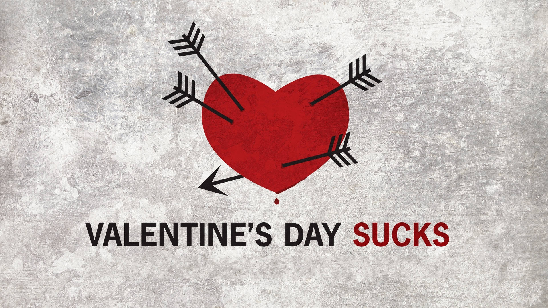 Cute Valentine's Day Sucks Heart Background