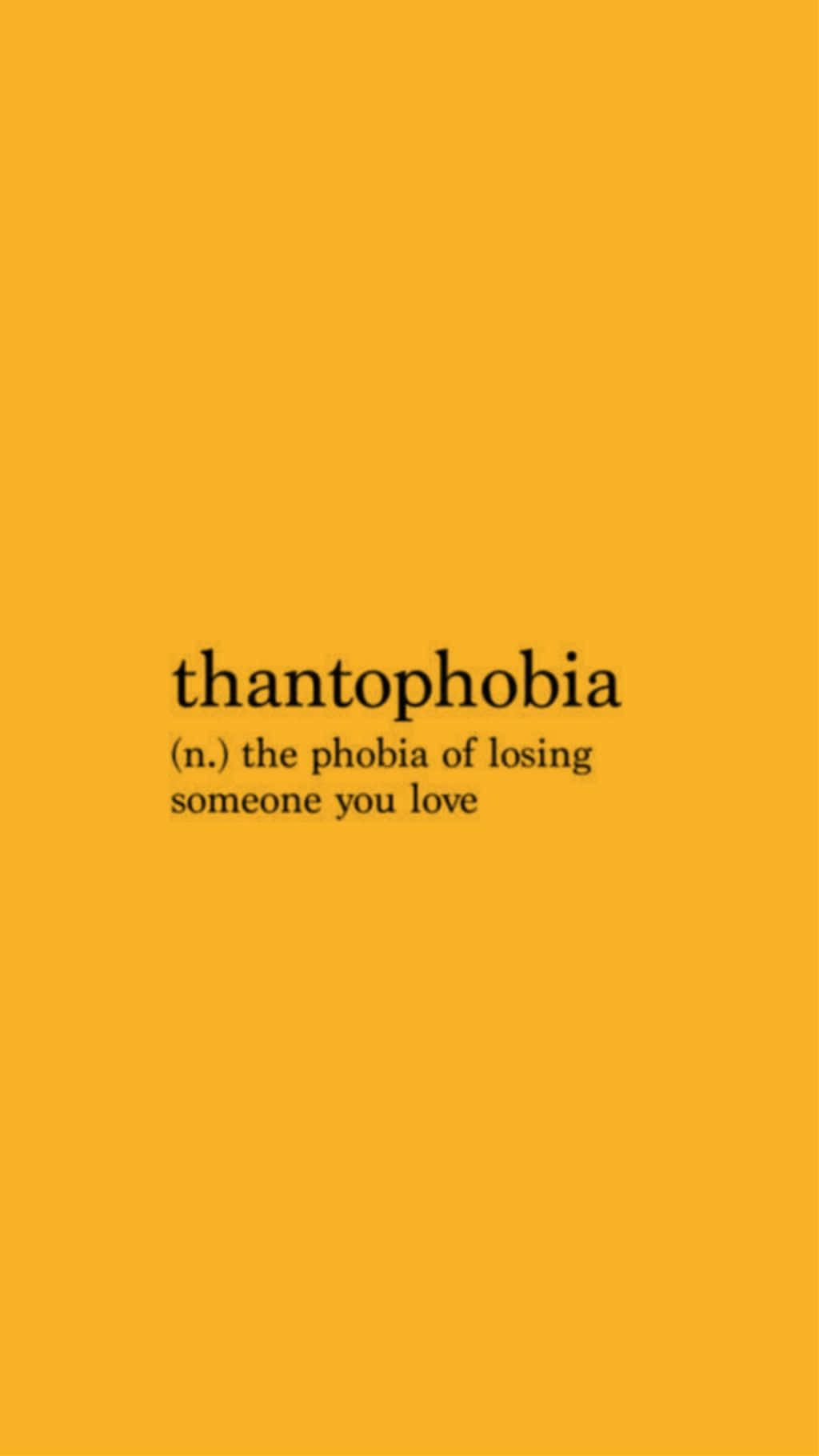 Cute Vsco Aesthetic Thantophobia Background