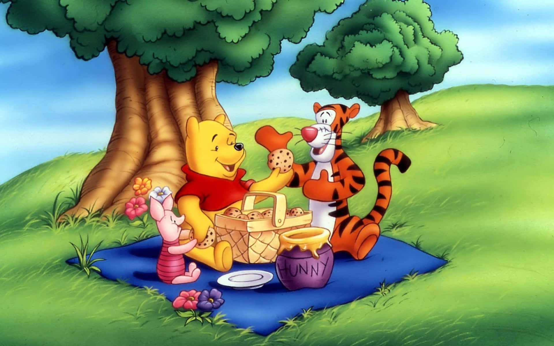 Cute Winnie The Pooh Desktop Wallpaper