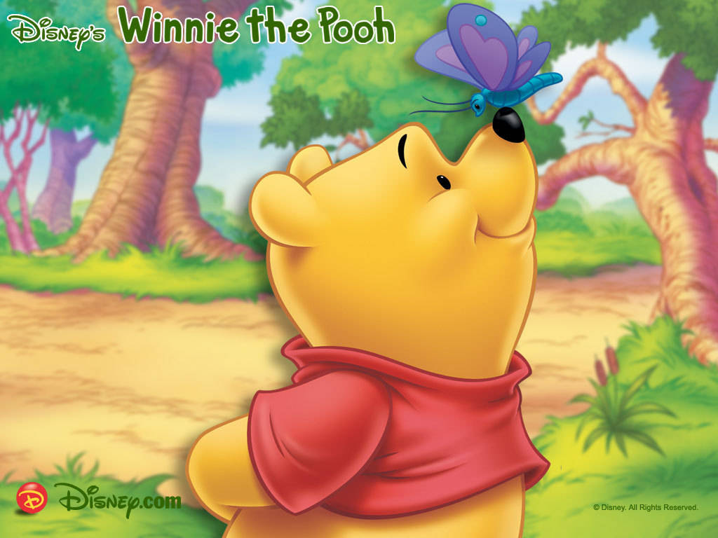 Cute Winnie The Pooh Iphone Theme
