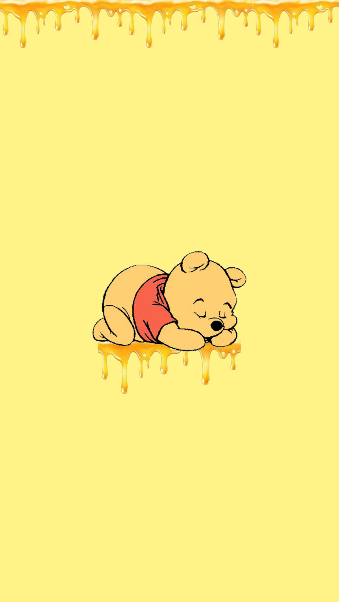 Cute Winnie The Pooh Sleeping