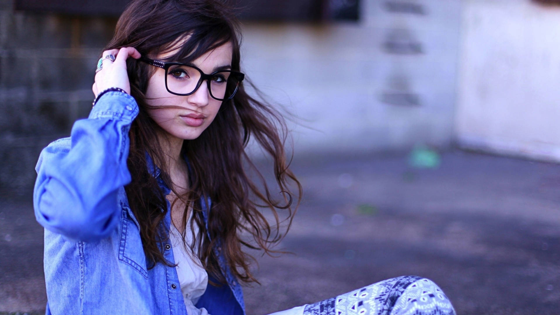 Cute Women With Glasses Moriah Pereira