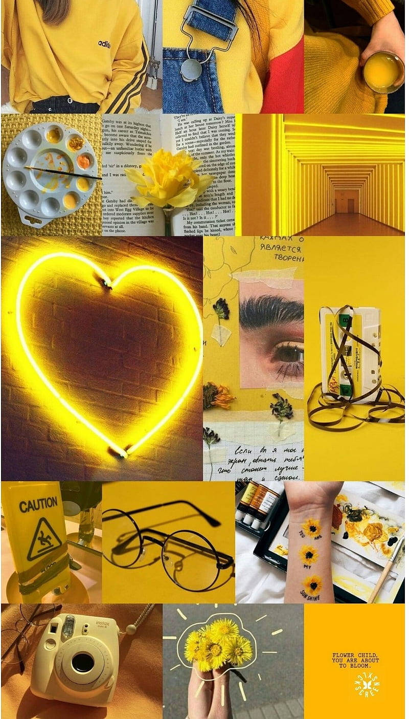 Cute Yellow Aesthetic Lights