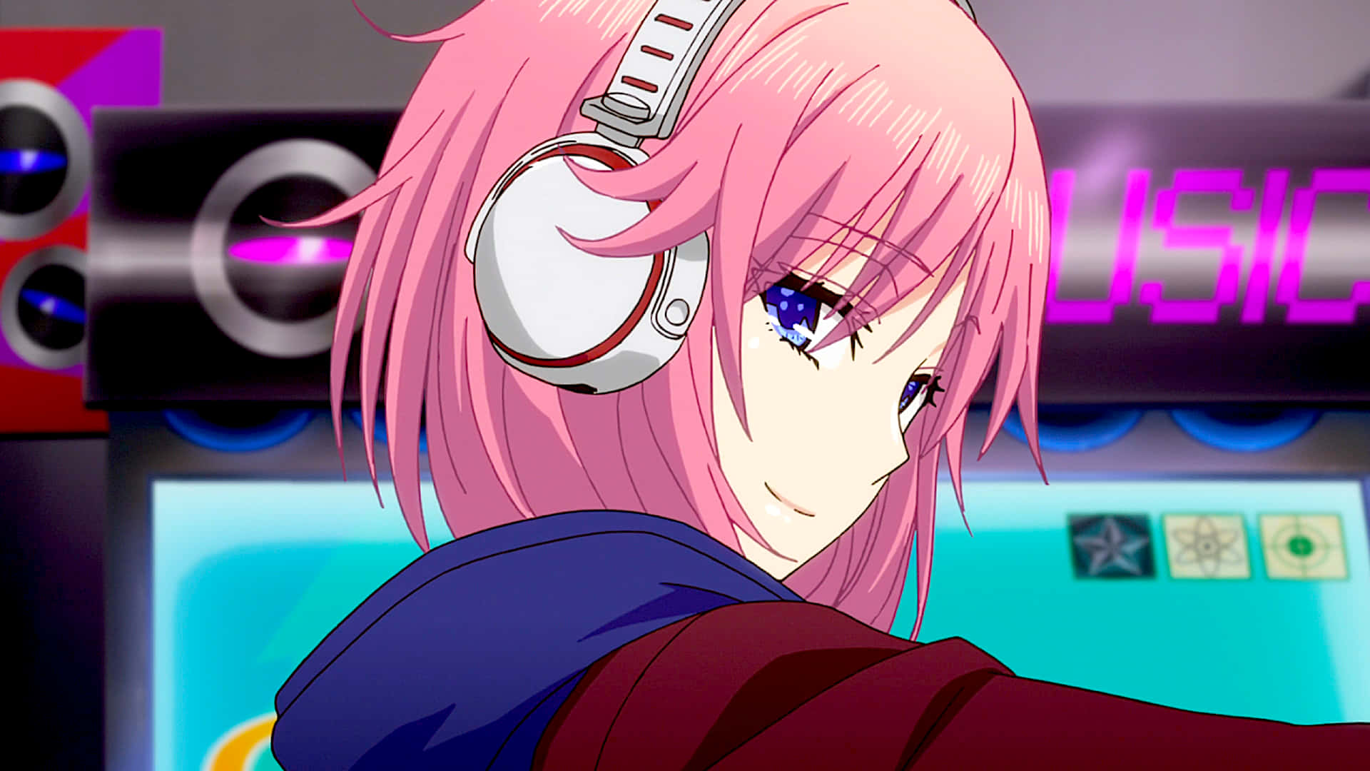 Cute Yuzu Aihara Citrus Anime Character Background