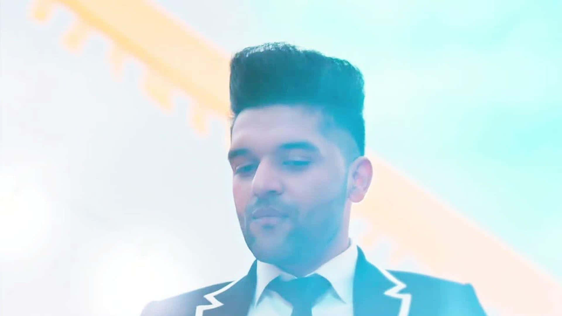 Cutting Style Of A Man In Suit Background