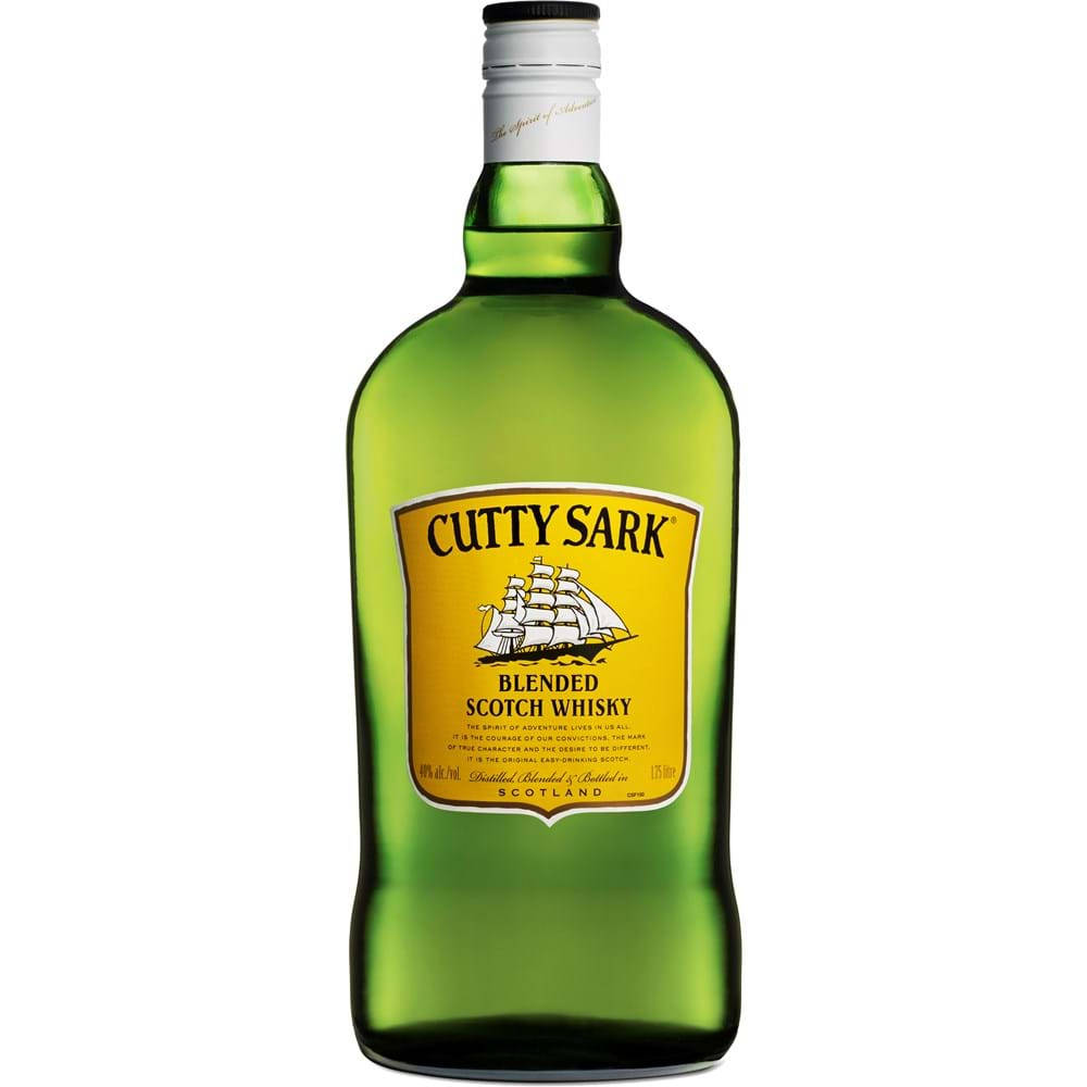 Cutty Sark Green Whisky Bottle Background