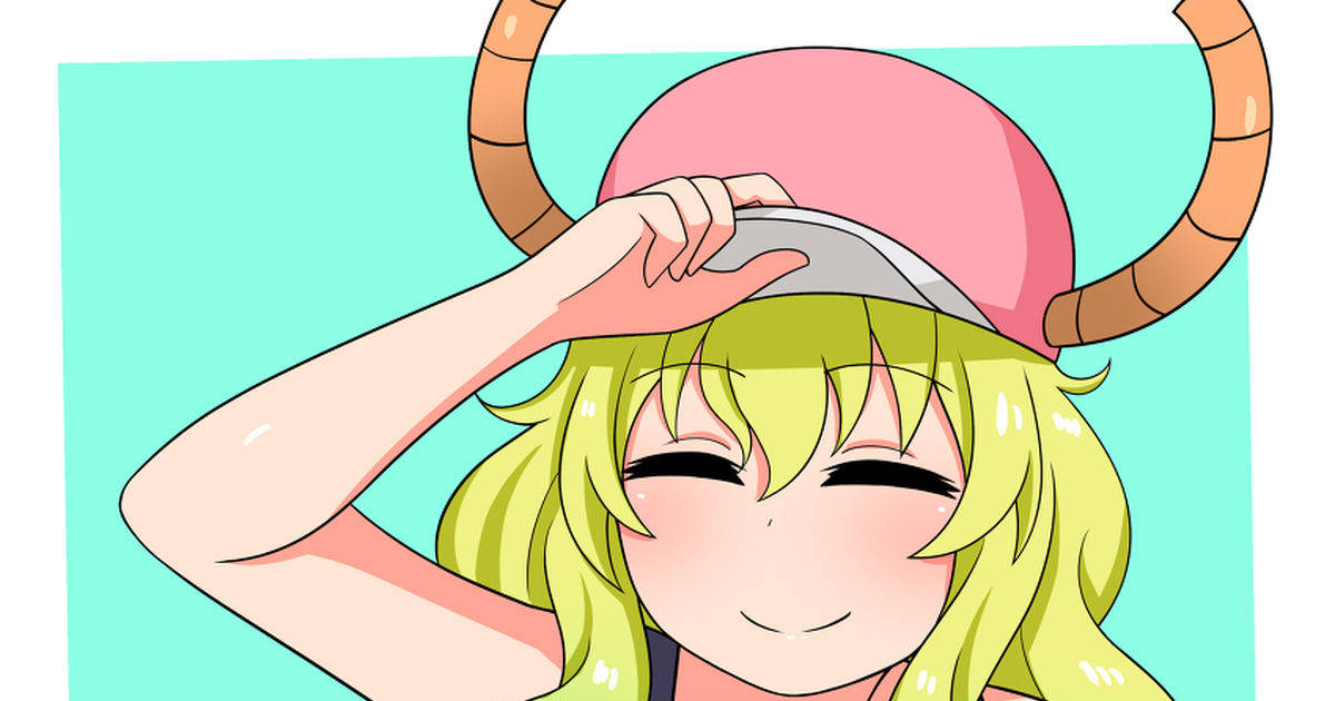 Cyan And White Lucoa Cap Background