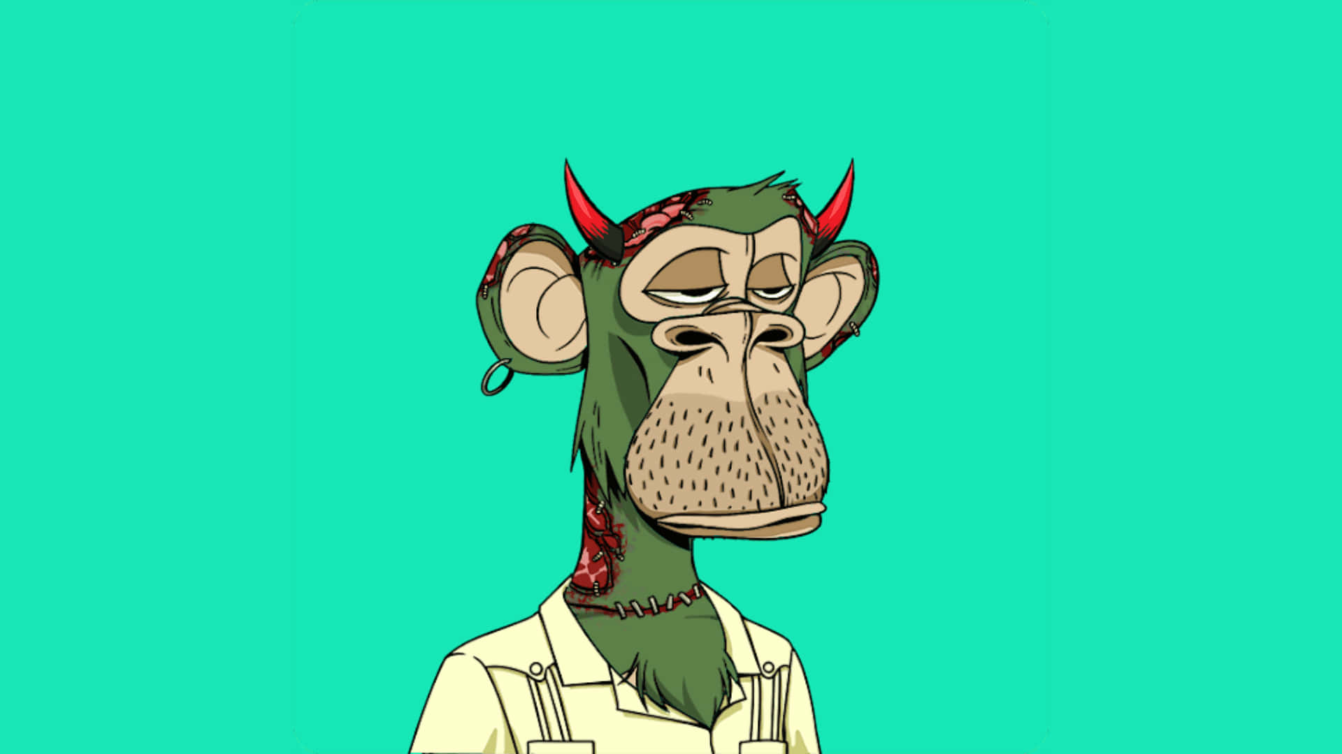 Cyan Nft Monkey