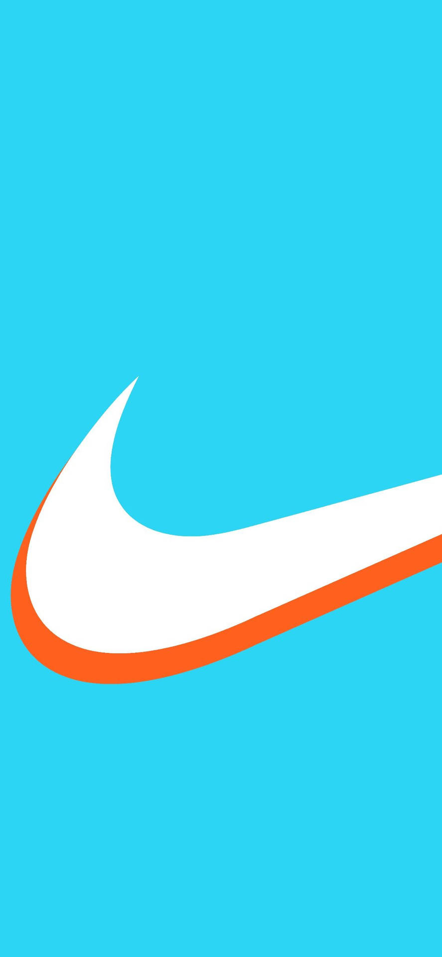 Cyan Nike Iphone Background Background