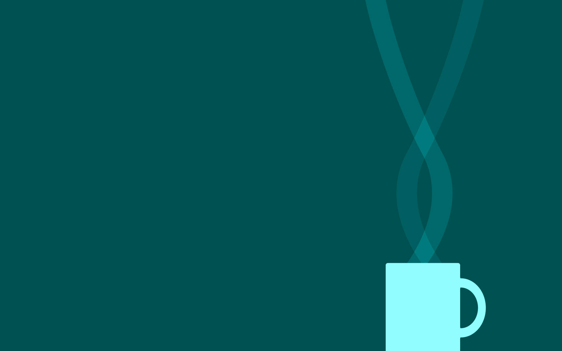 Cyan Steaming Cup