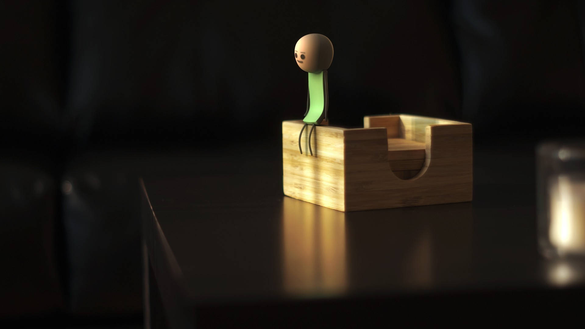 Cyanide And Happiness 3d Greenshirt Background