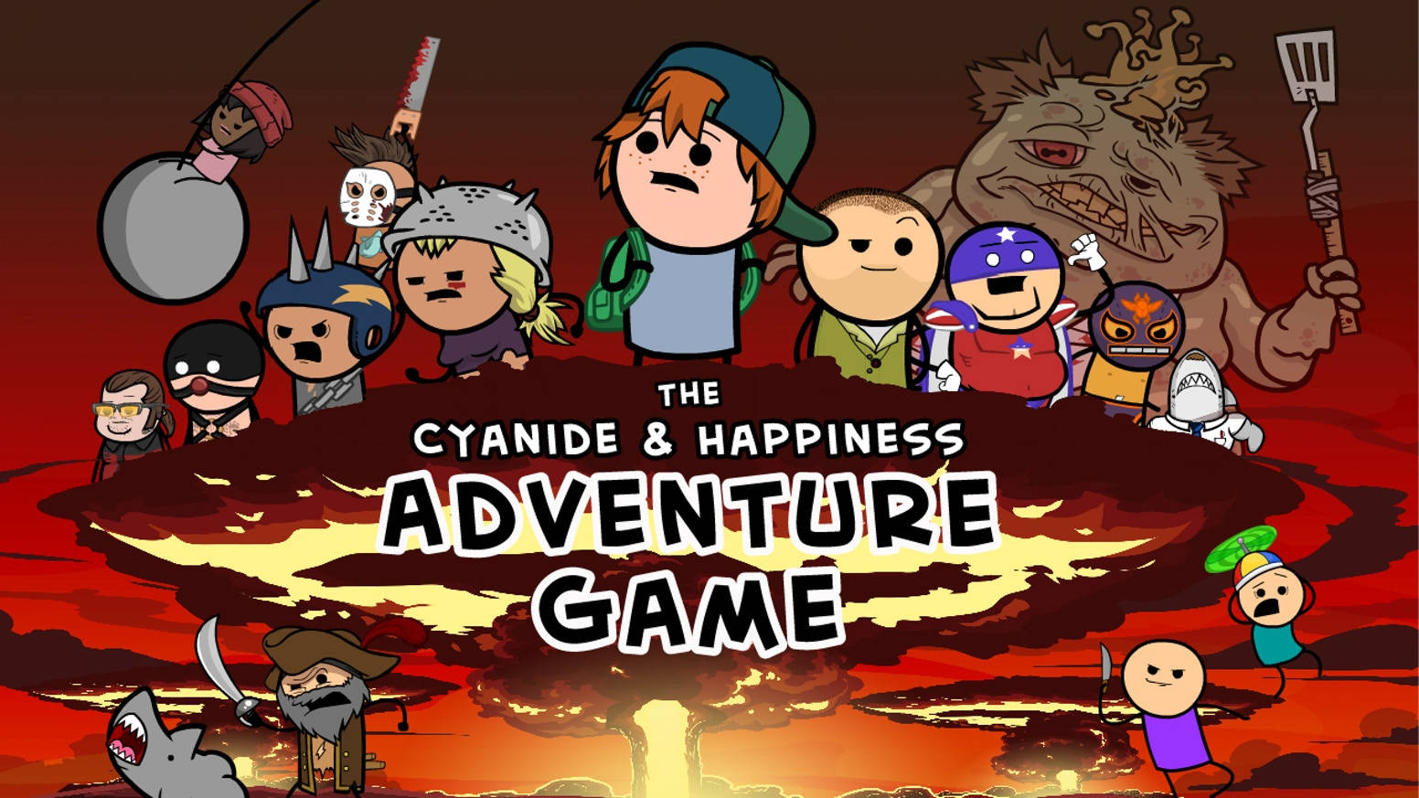 Cyanide And Happiness Adventure Game Background