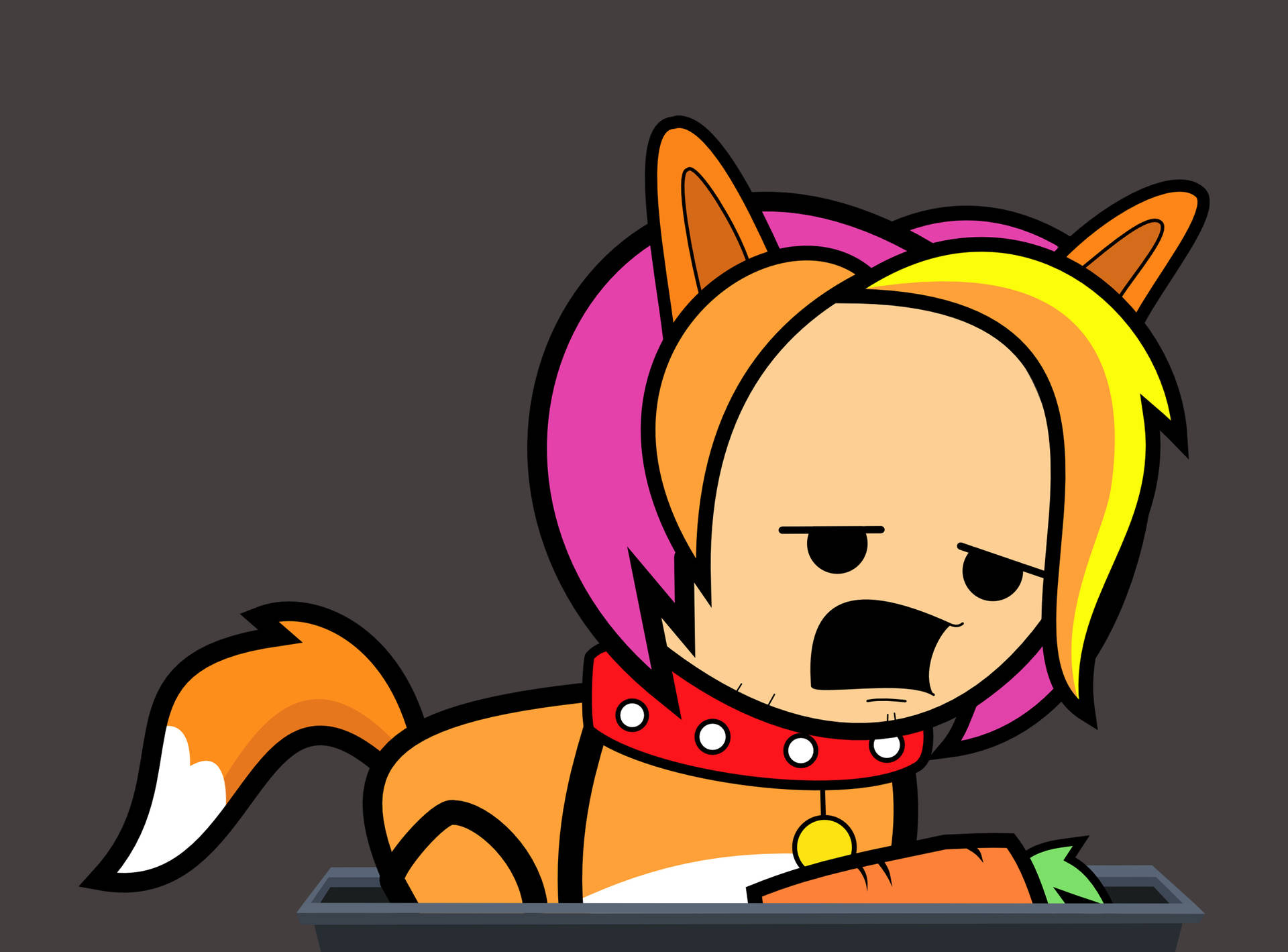 Cyanide And Happiness Pyrofox Background