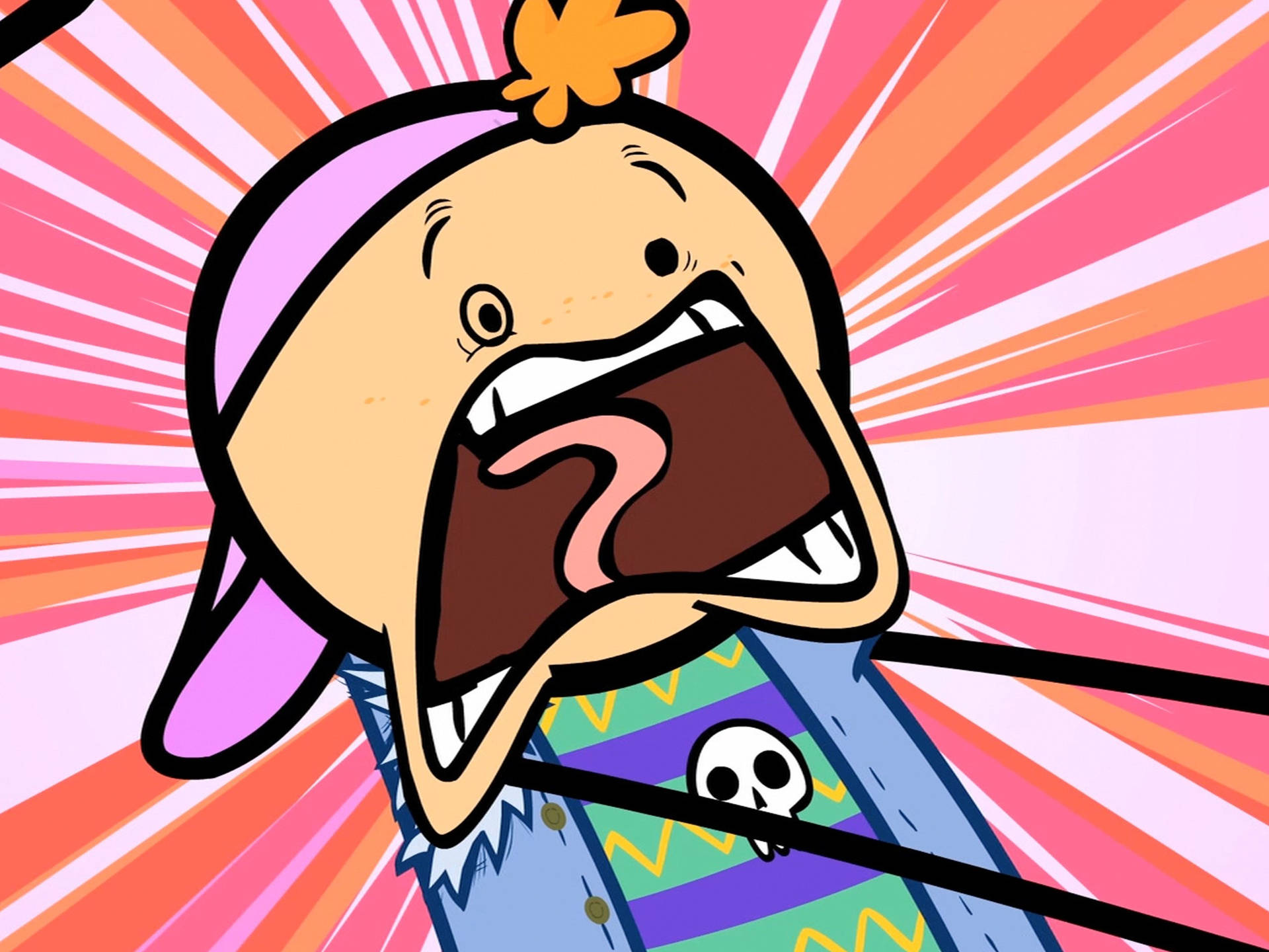 Cyanide And Happiness Scream Background