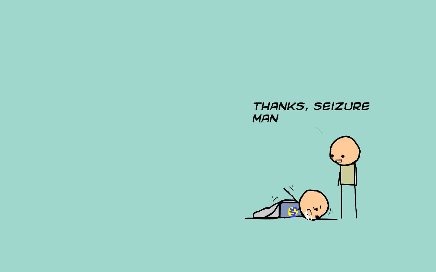 Cyanide And Happiness Seizure Man Background