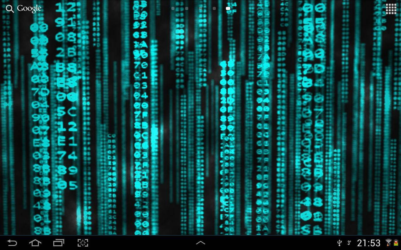 Cyber Information Lines Background