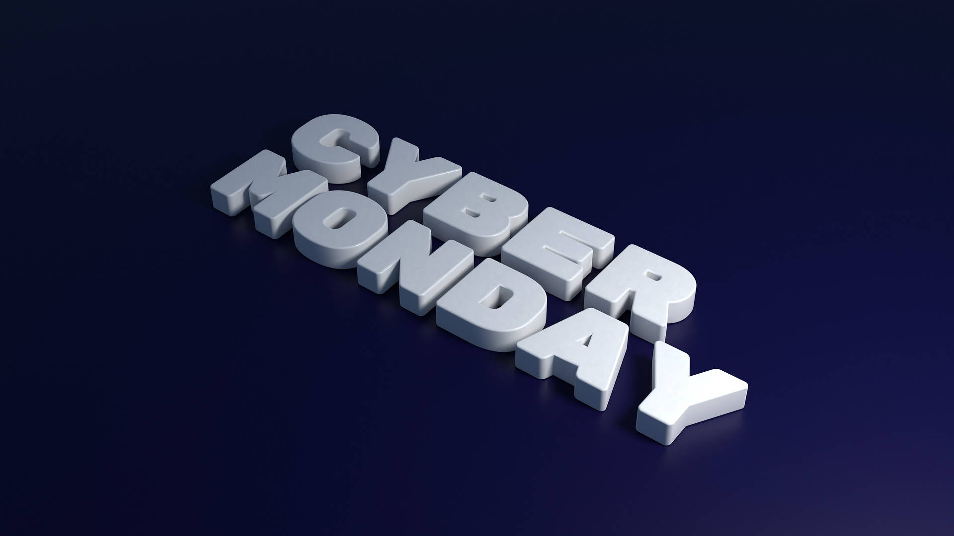 Cyber Monday Business Concept Background