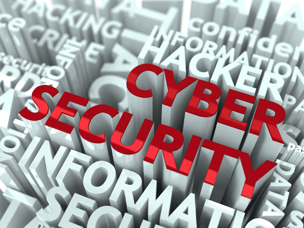 Cyber Security Keywords Background