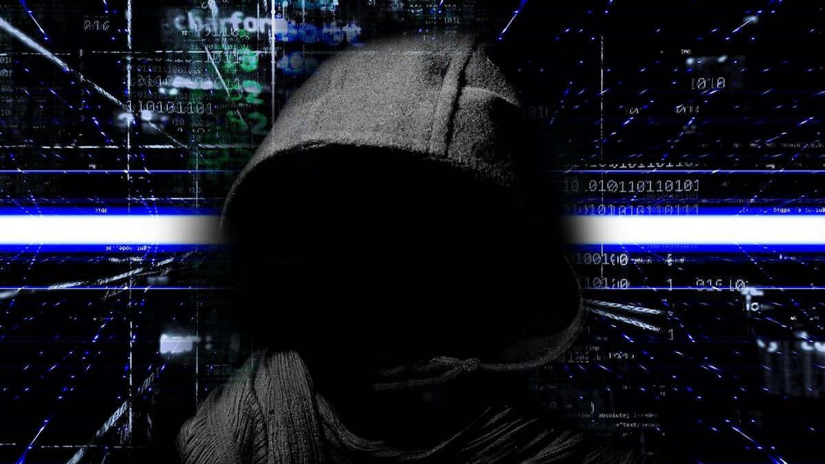 Cyber Threat Concept Illustration Background