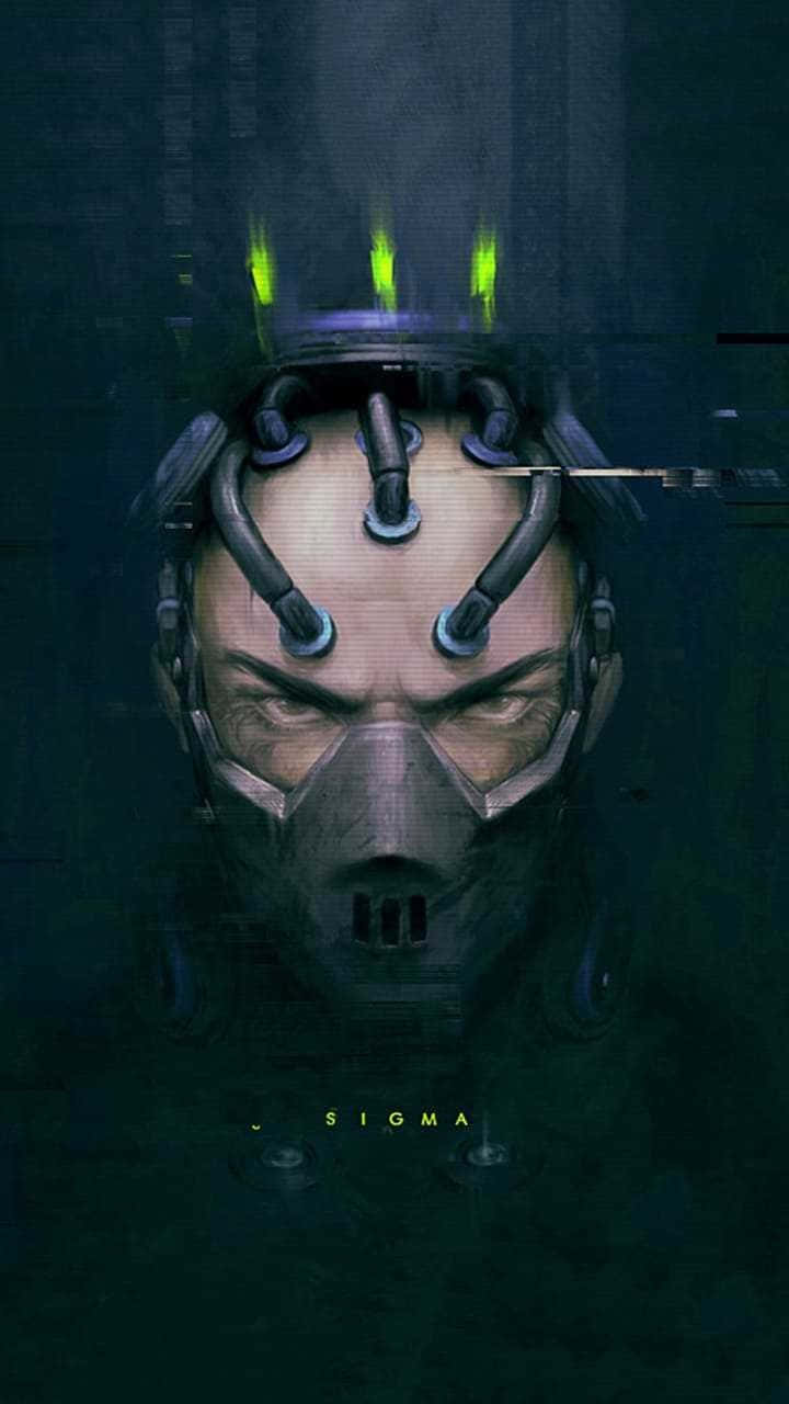 Cybernetic Head Portrait Sigma