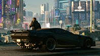 Cyberpunk 2077 Car In City Background