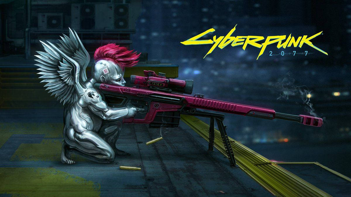 Cyberpunk 2077 Cupid Sniper Background