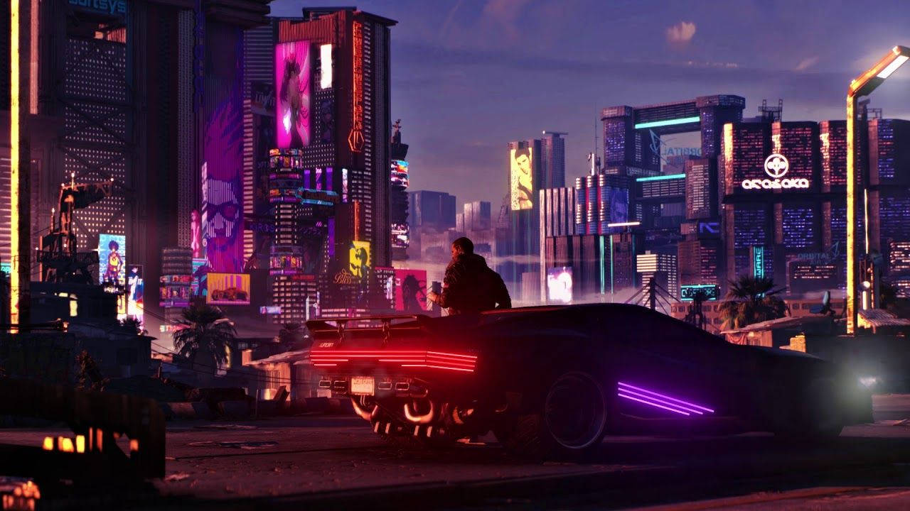 Cyberpunk 2077 Quadra Car Background