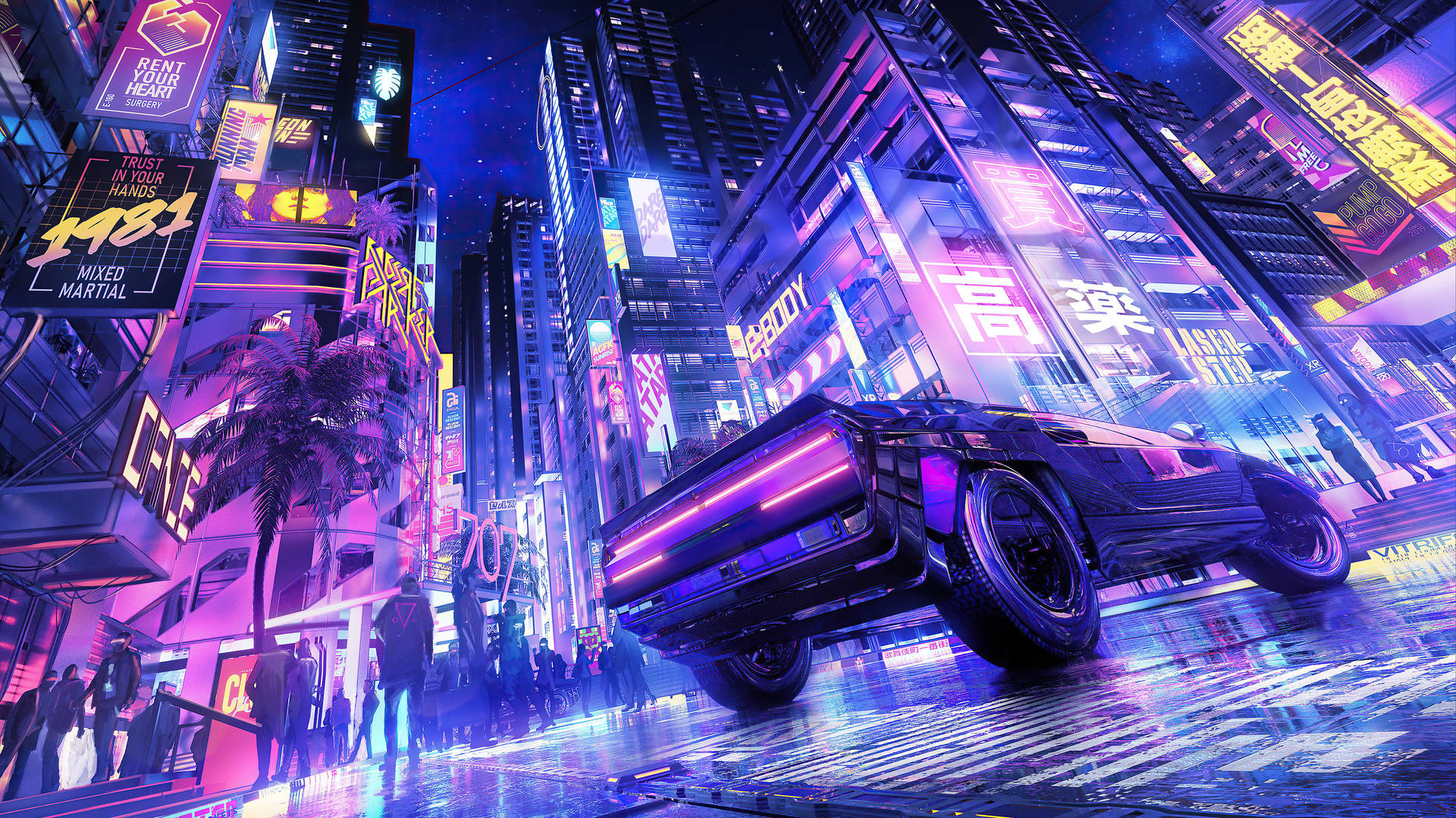 Cyberpunk 2560x1440 2560 X 1440 Background