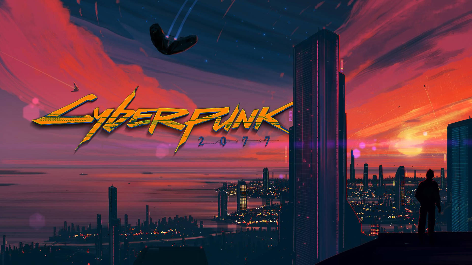 Cyberpunk 2560x1440 Game Poster Background