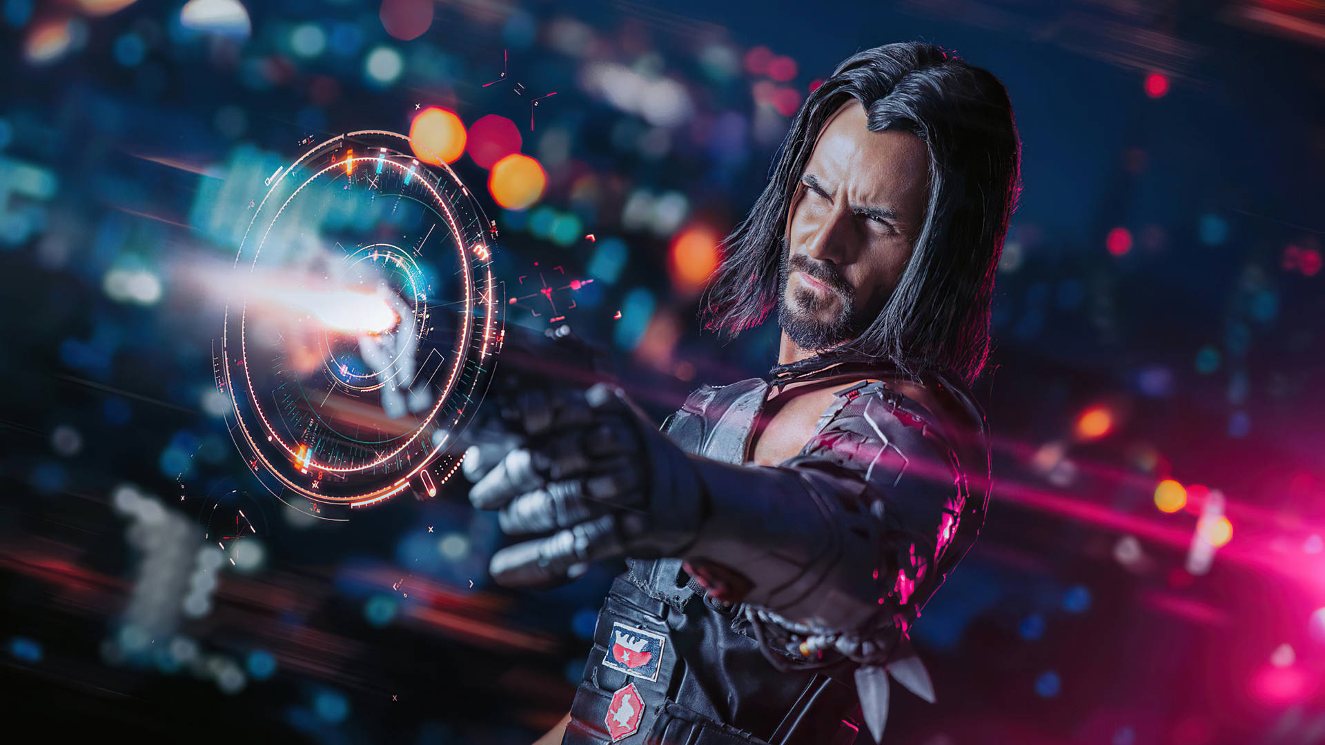 Cyberpunk 2560x1440 Johnny Silverhand Background