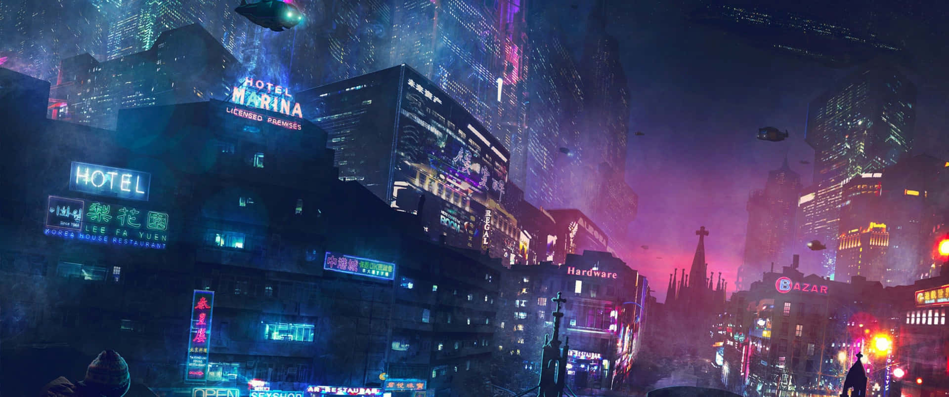 Cyberpunk 3440x1440 Screen Theme Background