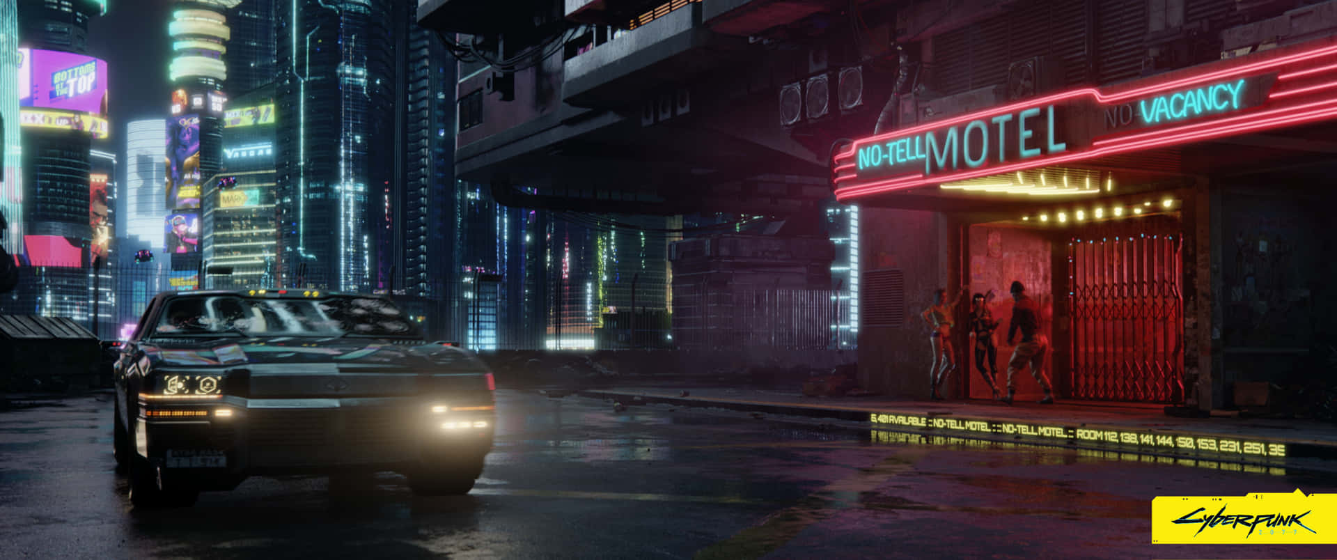 Cyberpunk 3440x1440 Theme Display Background