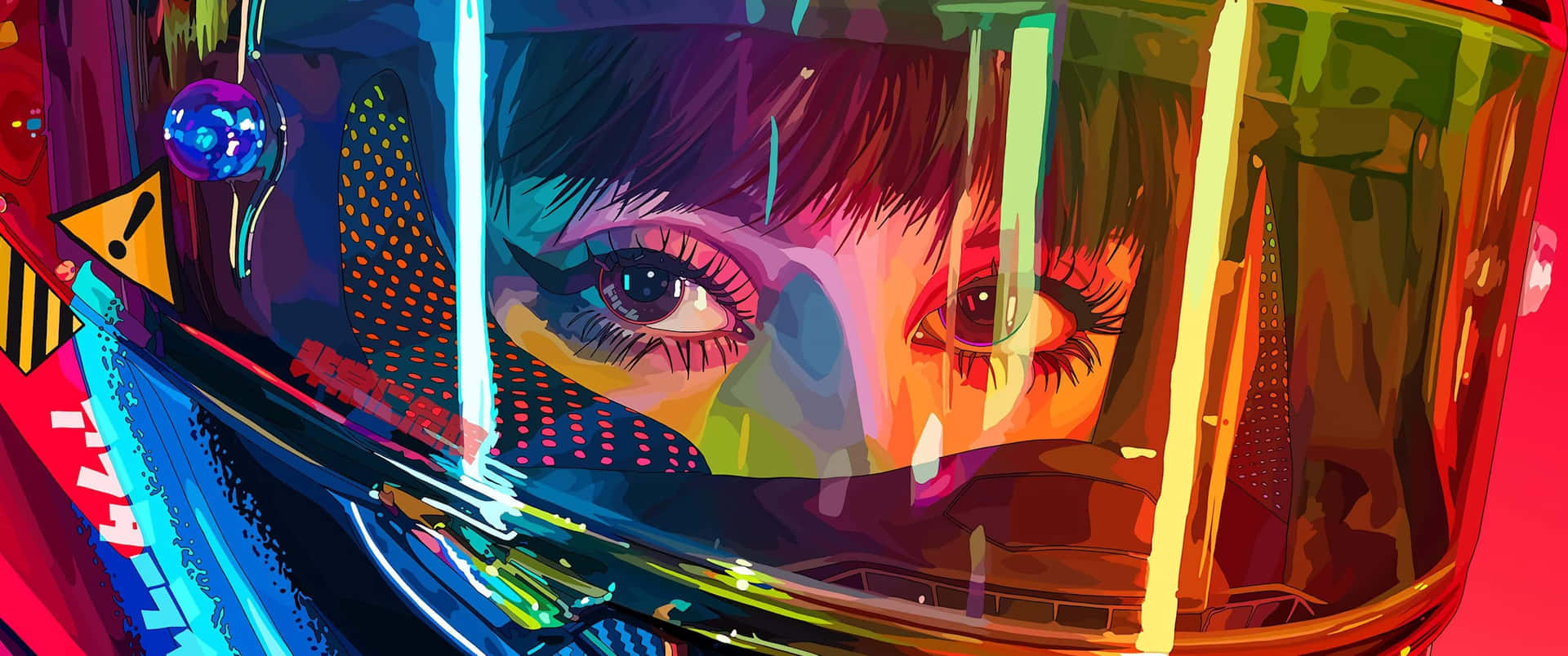 Cyberpunk 3440x1440 Theme Screen Background