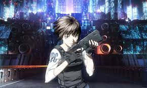 Cyberpunk Anime Characterwith Gun