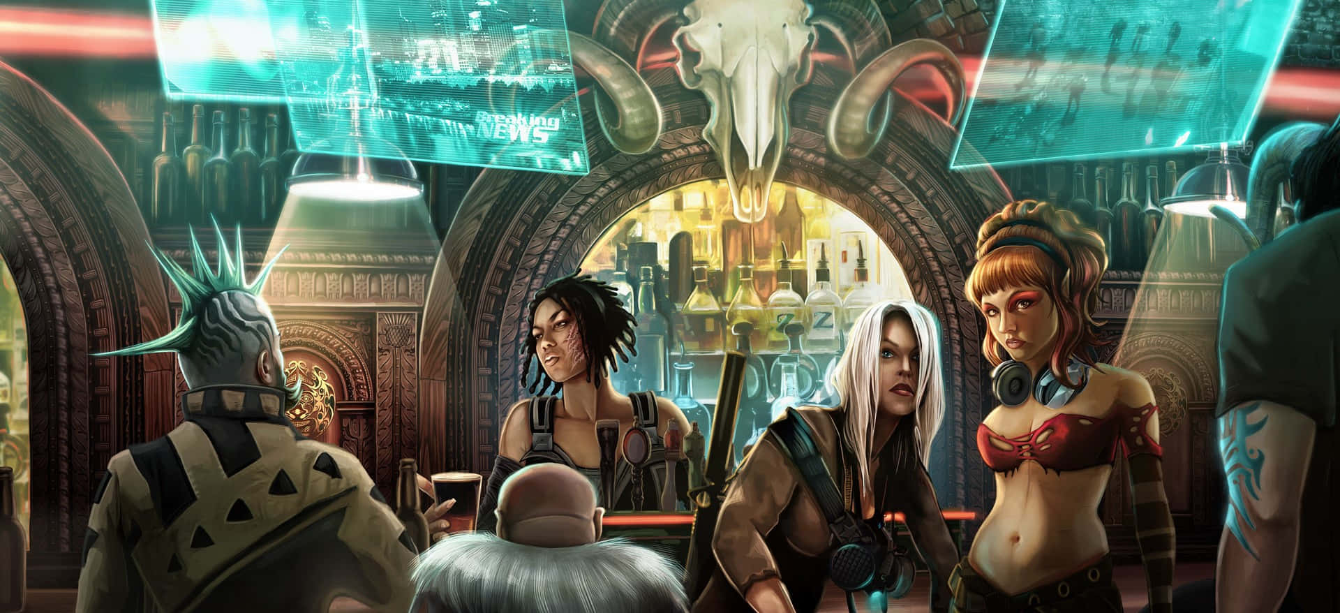 Cyberpunk Immerse Yourself In The World Of Shadowrun Background