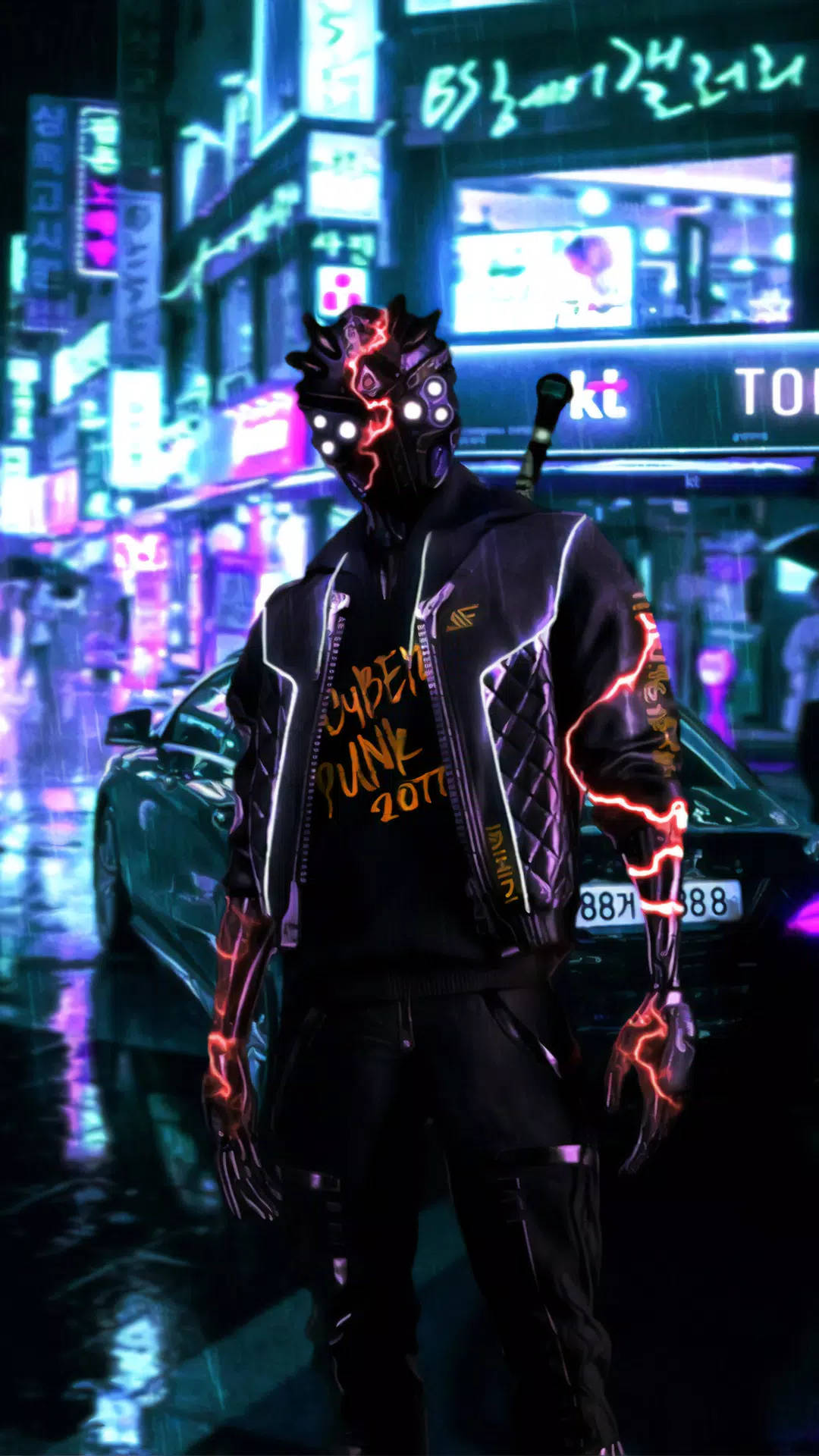 Cyberpunk Iphone Shirt 2077 Background