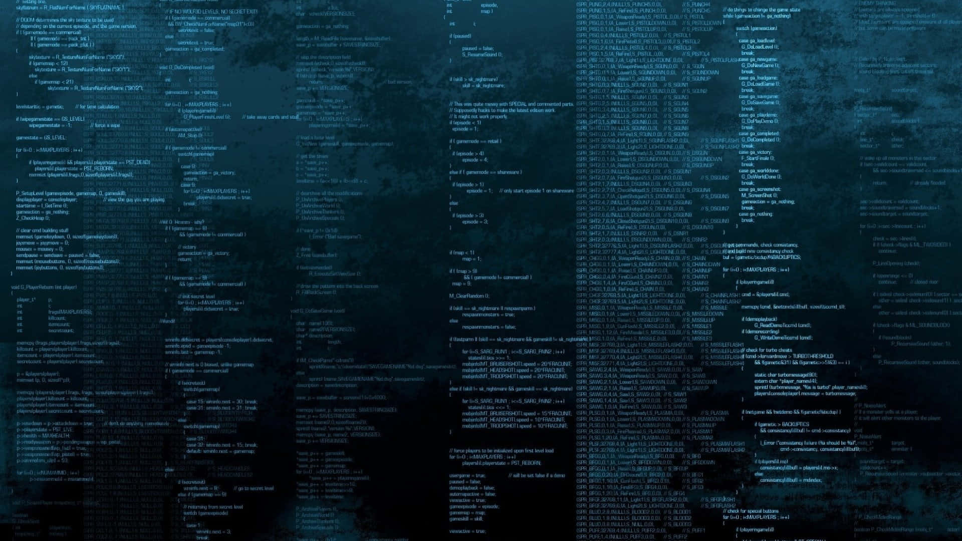 Cybersecurity Code Matrix Wallpaper Background