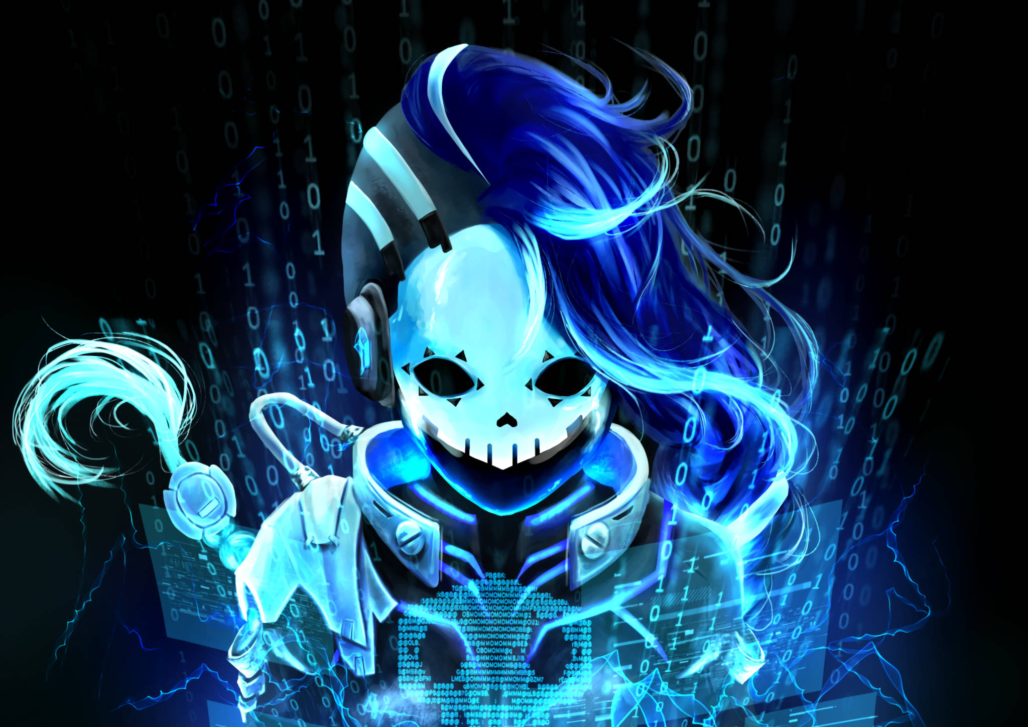 Cyberspace Sombra No Mask Cool Pfp