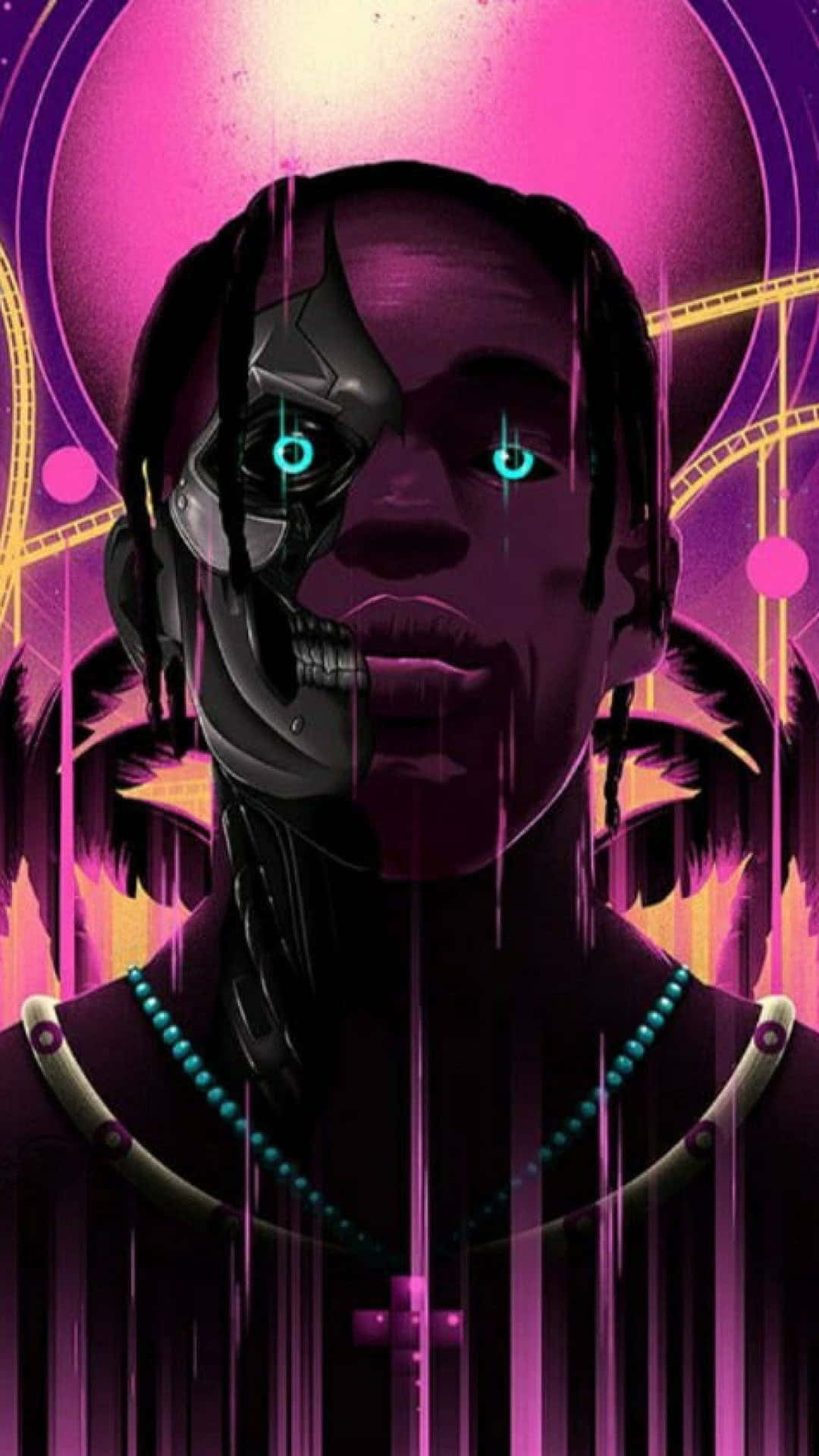 Cyborg Default Pfp Aesthetic Background